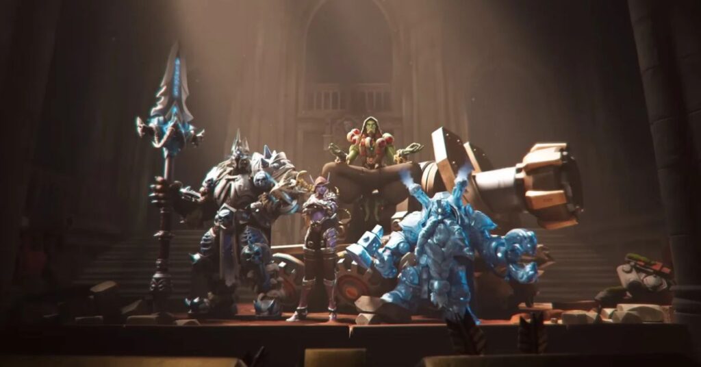 Overwatch 2 Blizzard Skins from Diablo 4 and World of Warcraft now available in Season 16 Loot Boxes, offering rare cosmetics for players.