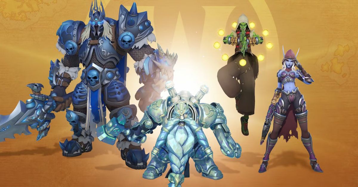 Overwatch 2 Blizzard Skins Return in Season 16 – World of Warcraft Skin Available in Loot Boxes write alt text